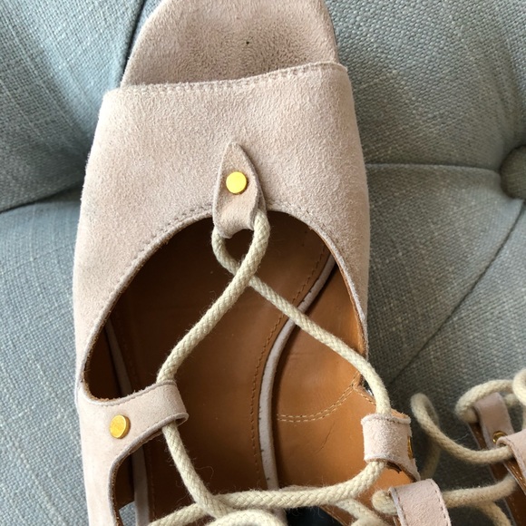 Chloé Gladiator Sandals Beige - Picture 5 of 7